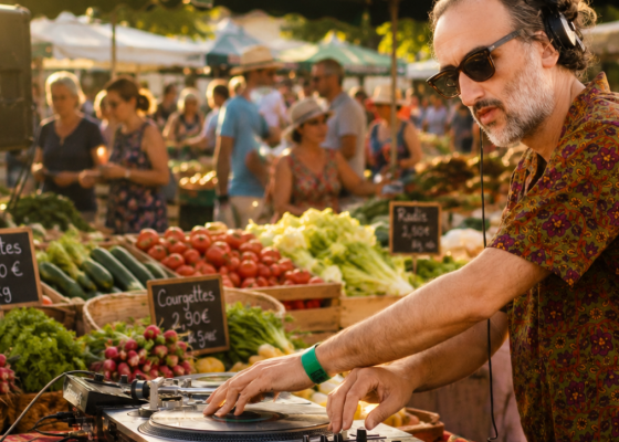 Visuel Dal mercato alla piazza