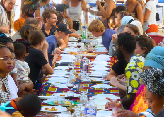 Visuel Le Relais des Possibles avec la Biennale d'Aix