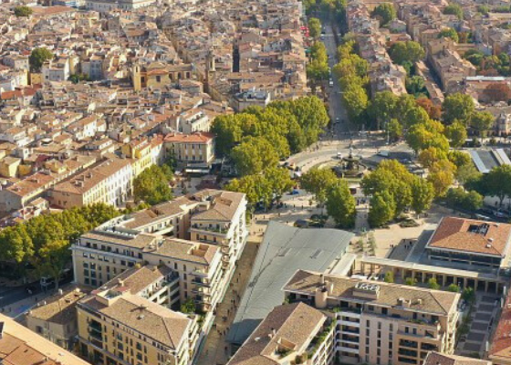 Visuel Les lieux de la Biennale d'Aix 