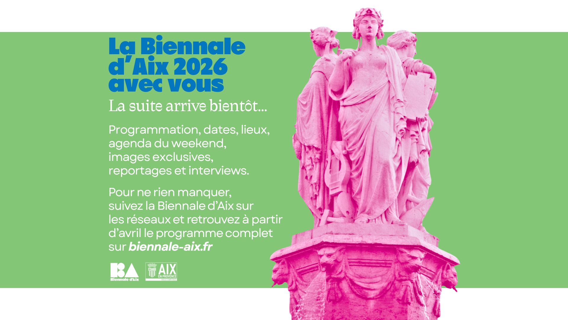 Suivez La Biennale sur Instagram !